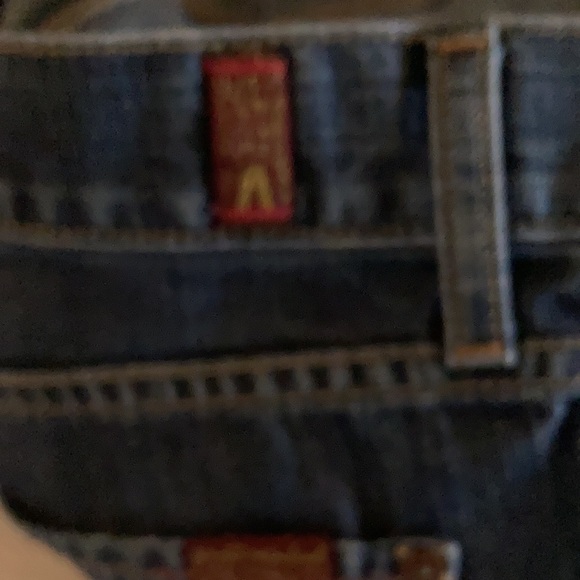 7 FOR ALL MANKIND FLARE LEG JEANS SIZE 27 - Picture 9 of 10